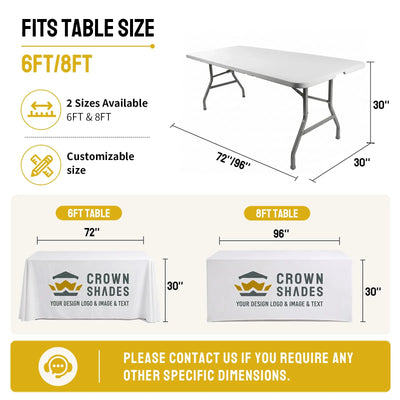 Custom Printed Table Stretch