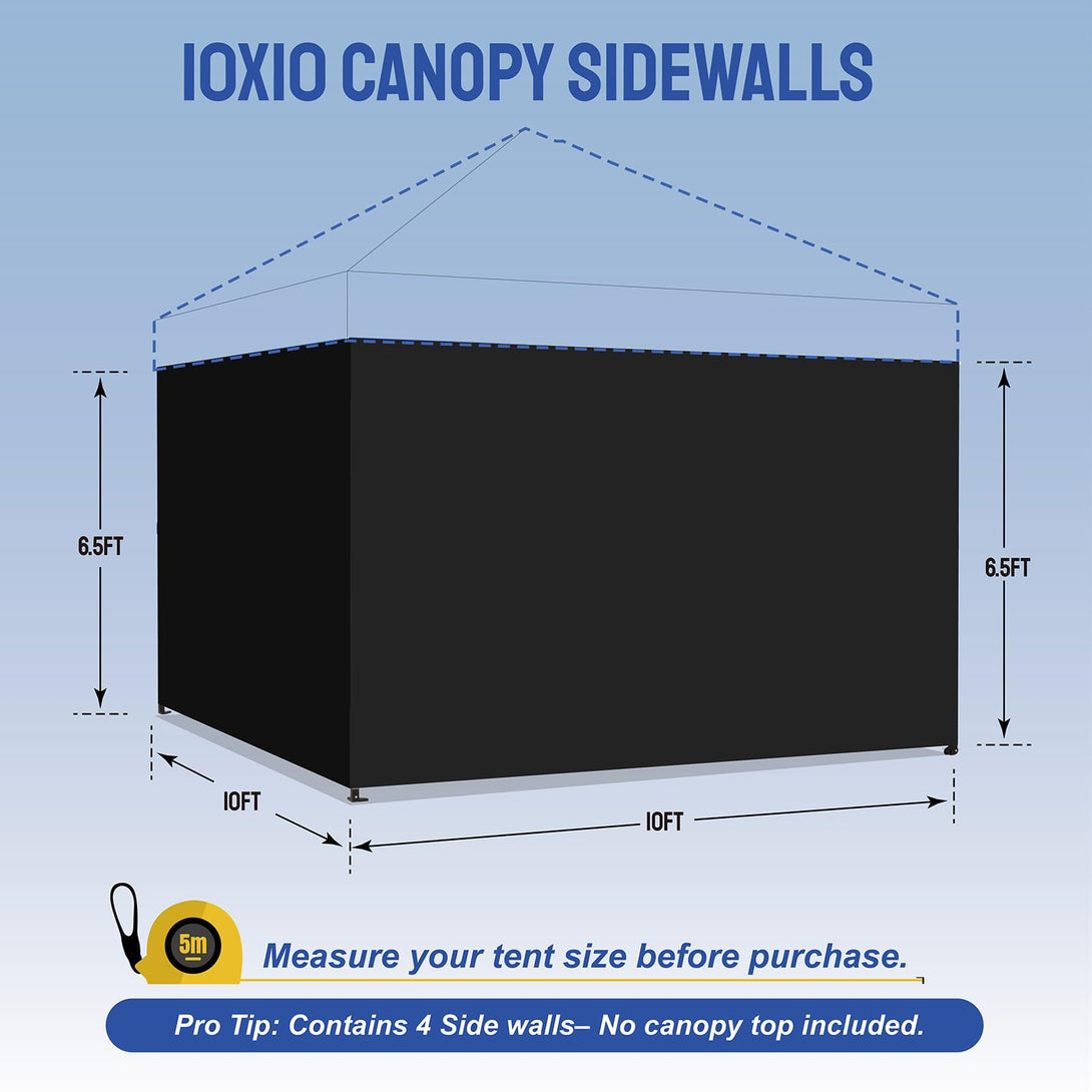 10x10 Canopy Sidewalls (4pck)
