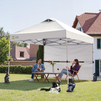 stand zelt 10x10 Pop-Up-Zelt – Sonnenschutz LSF 50+ + GRATIS Seitenwände | Crown Shades – Crown Shades