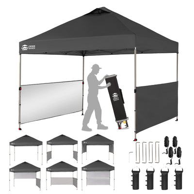 zelt 10x10 10x10 Pop-Up-Zelt – Sonnenschutz LSF 50+ + GRATIS Seitenwände | Crown Shades – Crown Shades