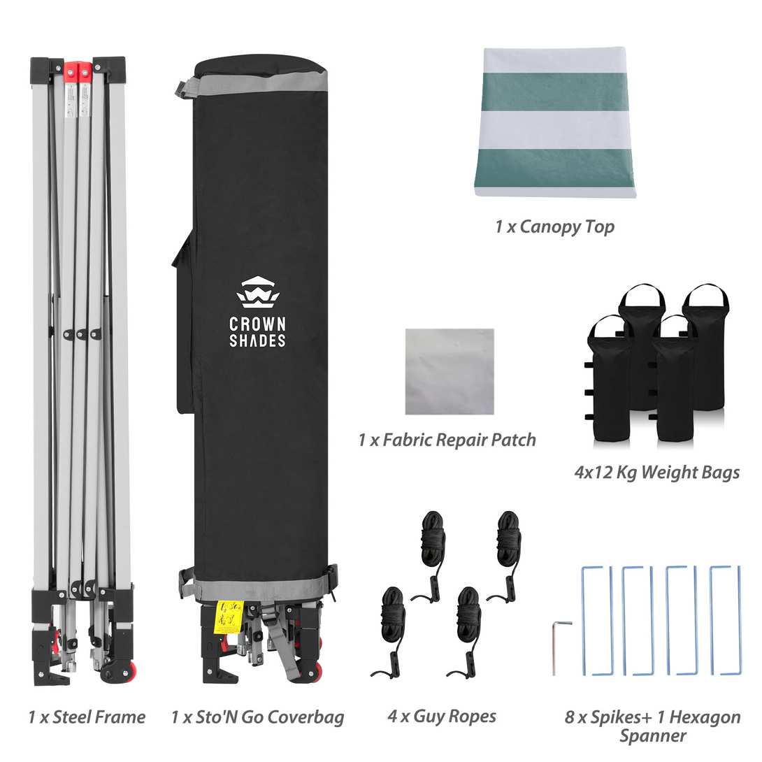 10x10 Pop Up Canopy - One Push Setup