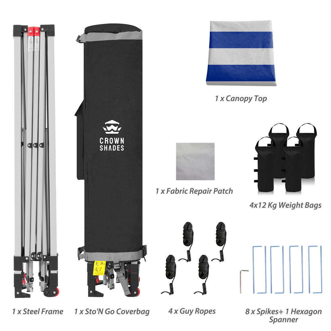 10x10 Pop Up Canopy - One Push Setup