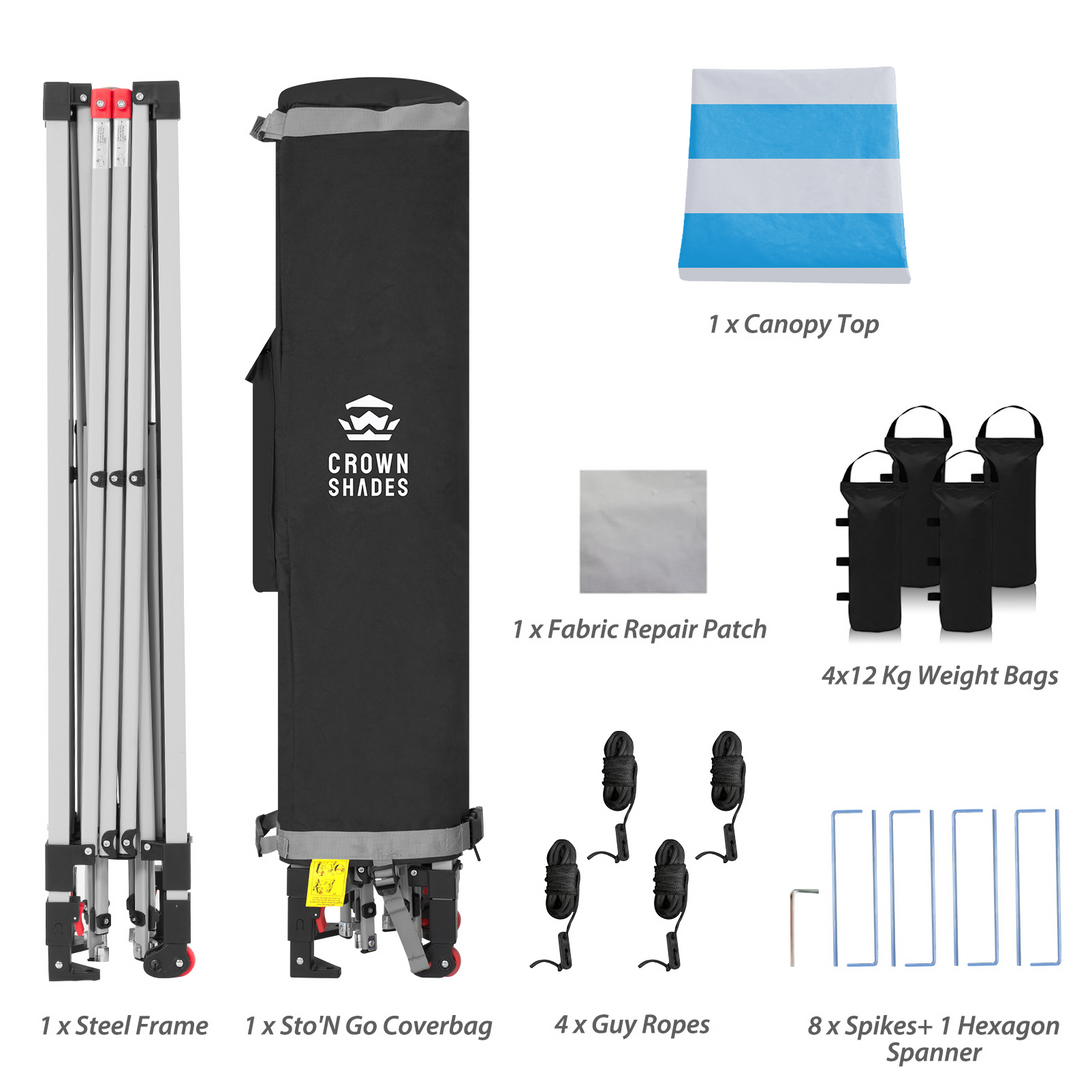 10x10 Pop Up Canopy - One Push Setup