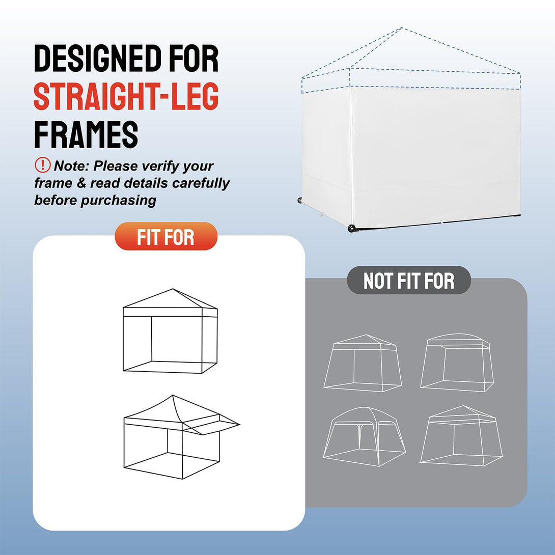 8x8 Canopy Sidewalls (4pck)
