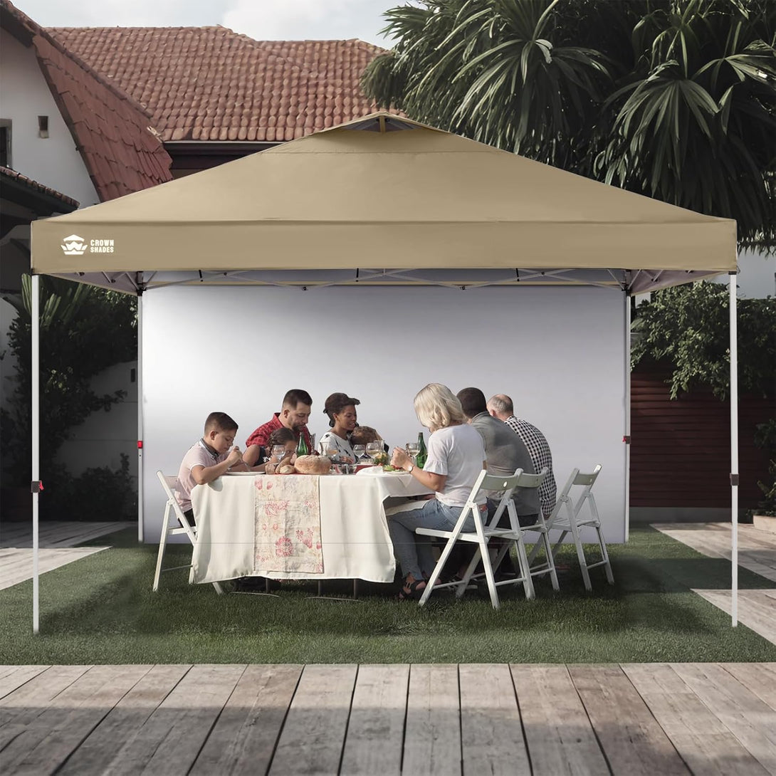 SunWall argenté pour auvent pliant 12x12
