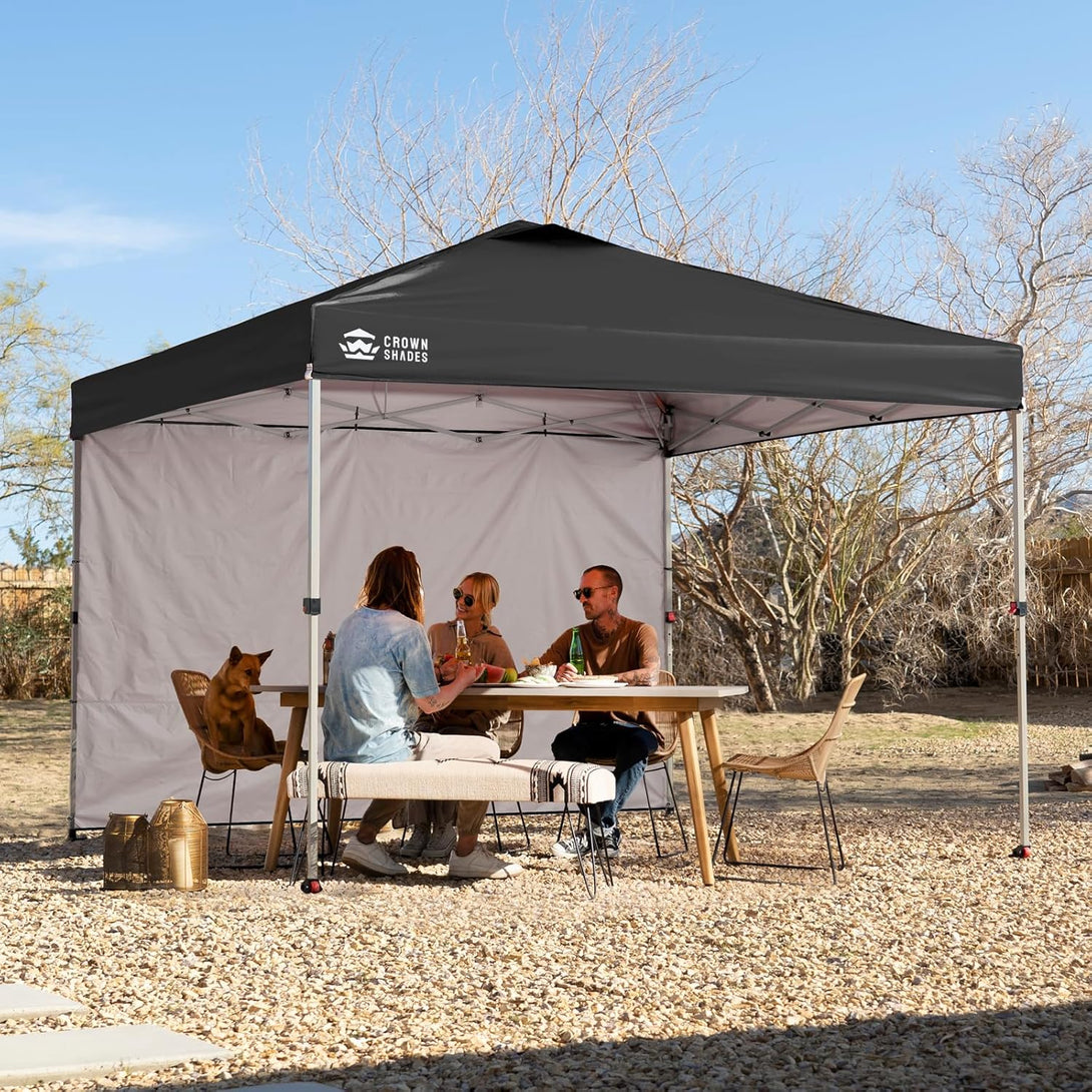 SunWall argenté pour auvent pliant 12x12