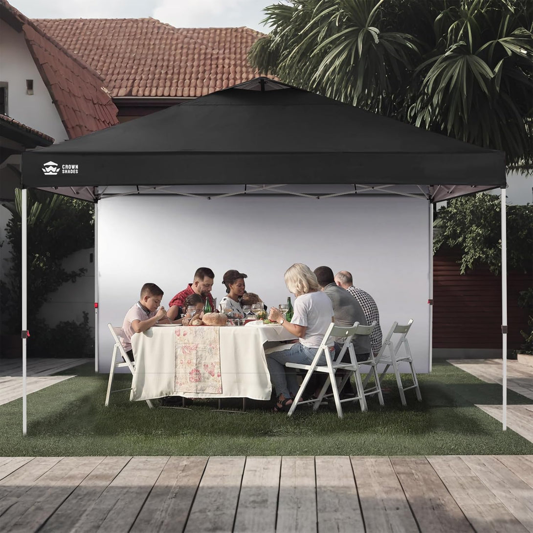 SunWall argenté pour auvent pliant 12x12
