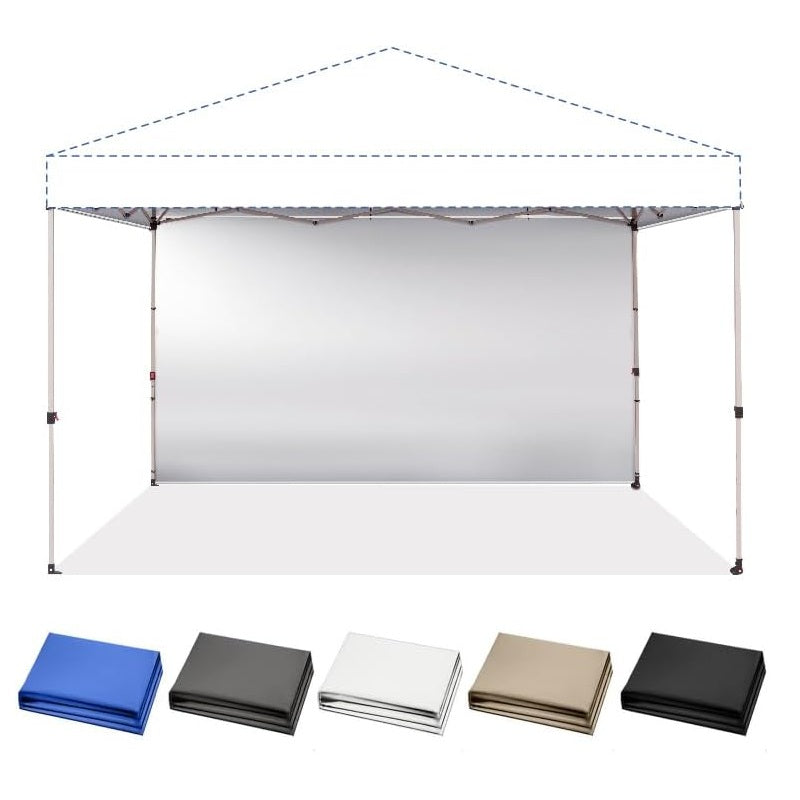 SunWall argenté pour auvent pliant 12x12
