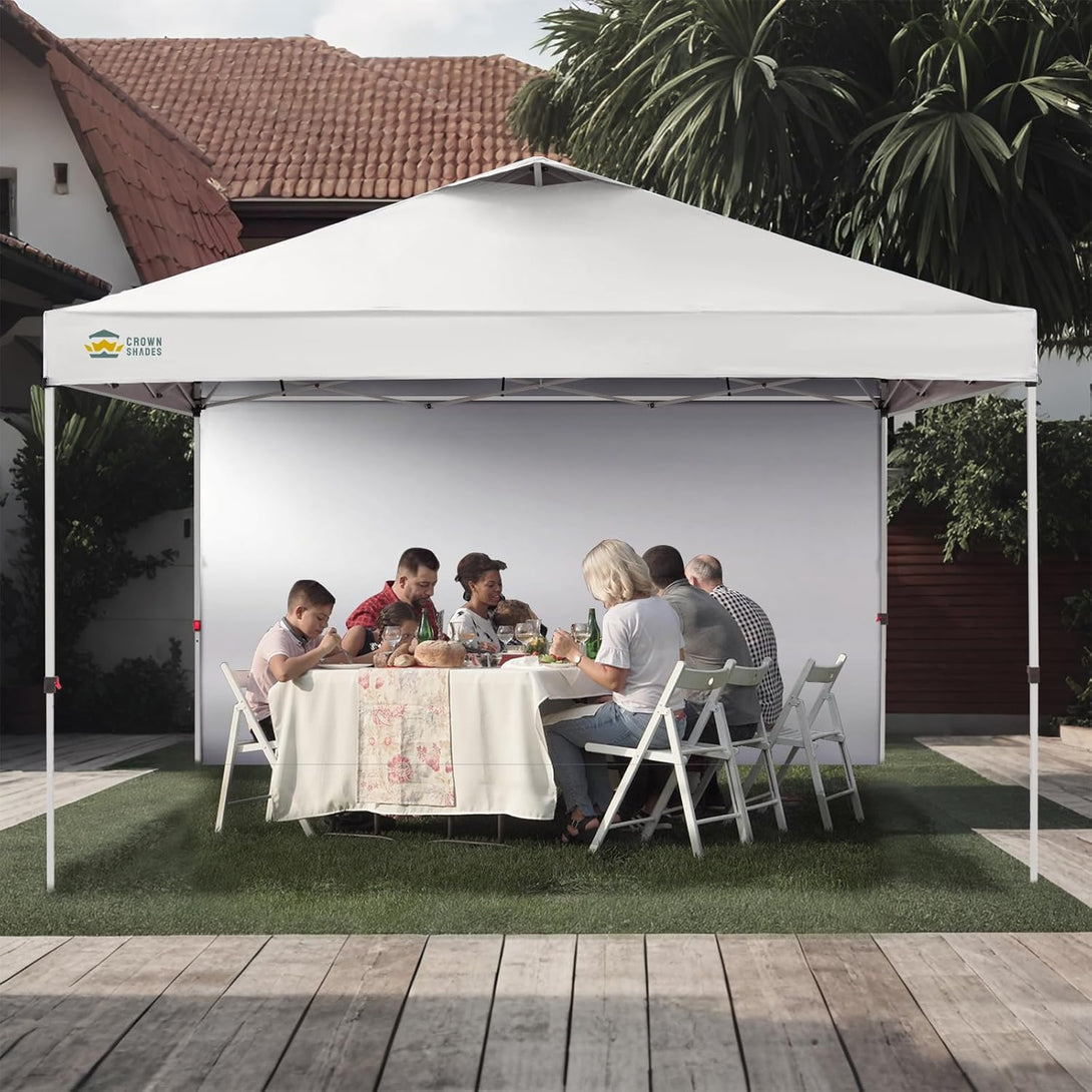 SunWall argenté pour auvent pliant 12x12