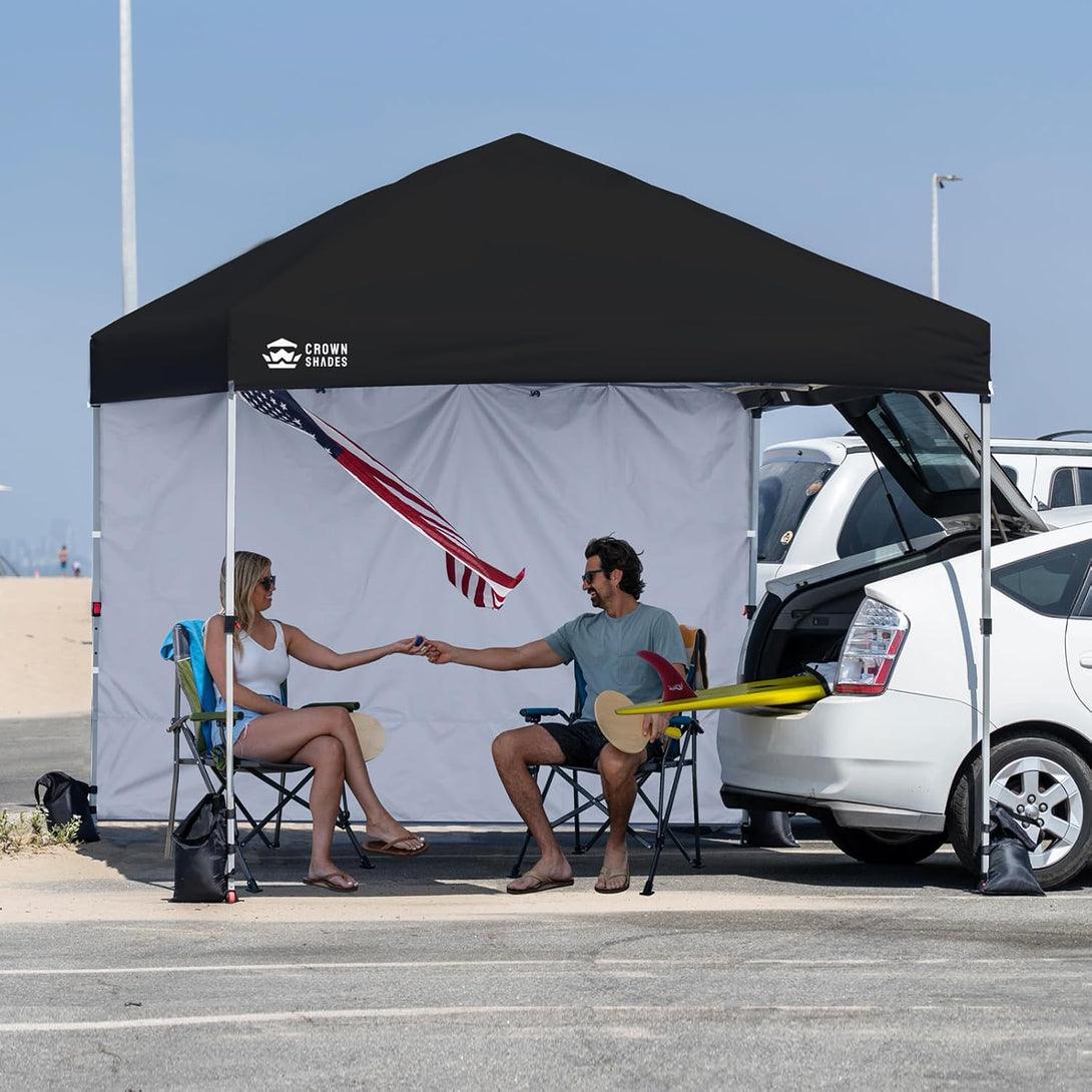 8x8 SunWall Silver Coated for Pop up Canopy