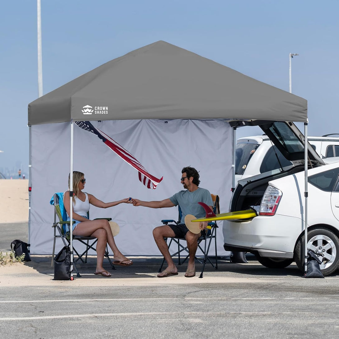 8x8 SunWall Silver Coated for Pop up Canopy