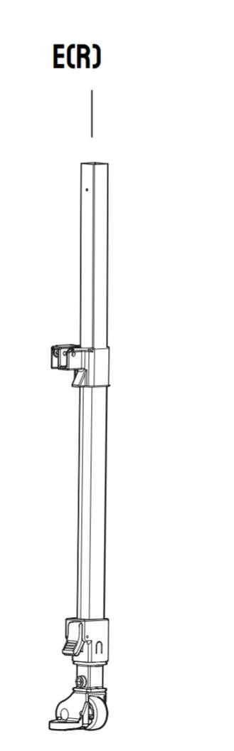 Replacement Parts for 10*10 Pop up Canopy Model RS100C