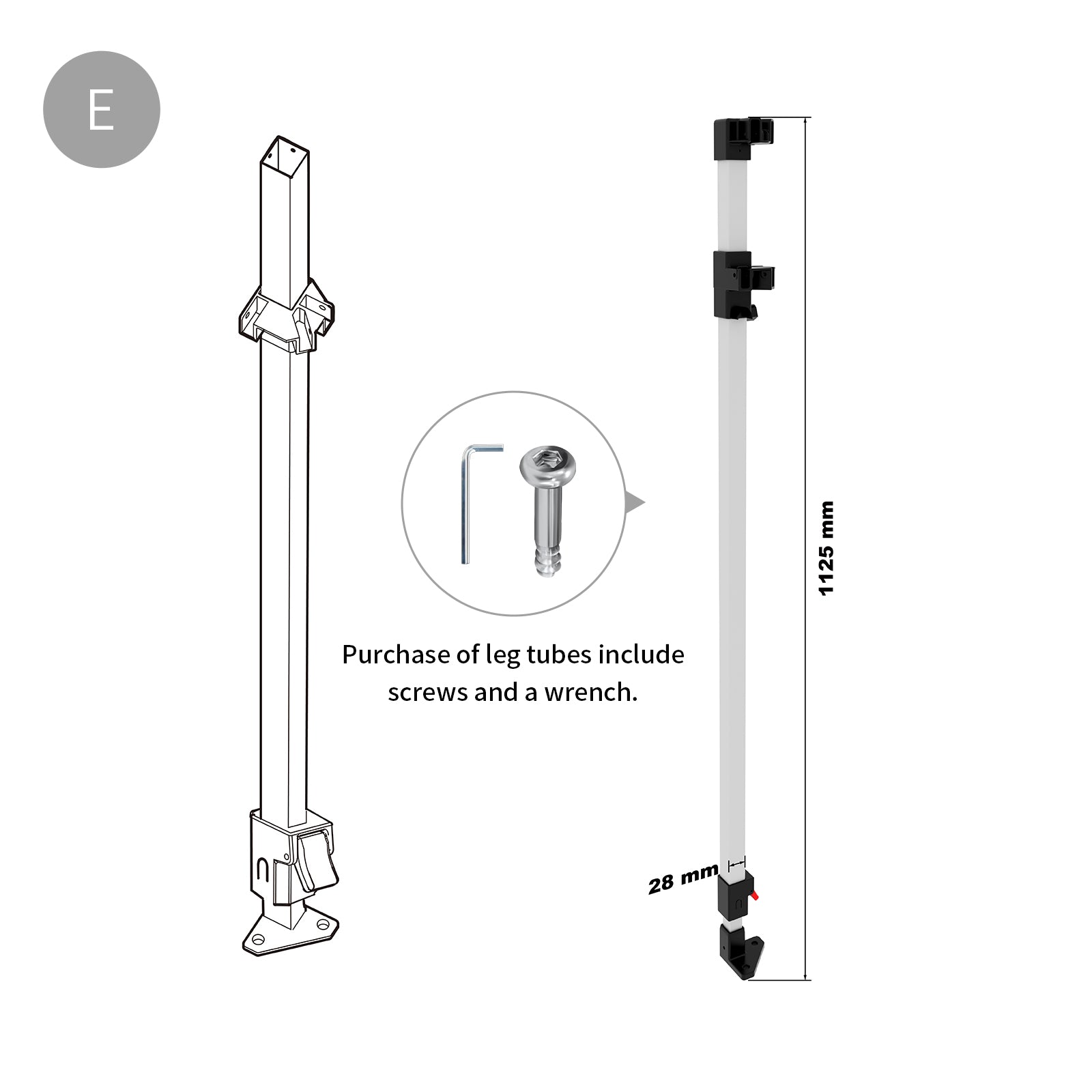 CROWN SHADES RM100H Canopy Tent's Replacement Part