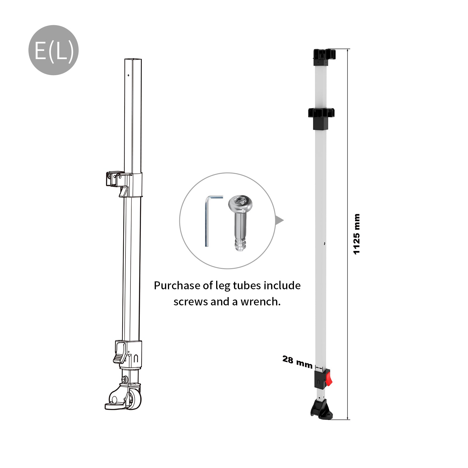 CROWN SHADES RM100H Canopy Tent's Replacement Part