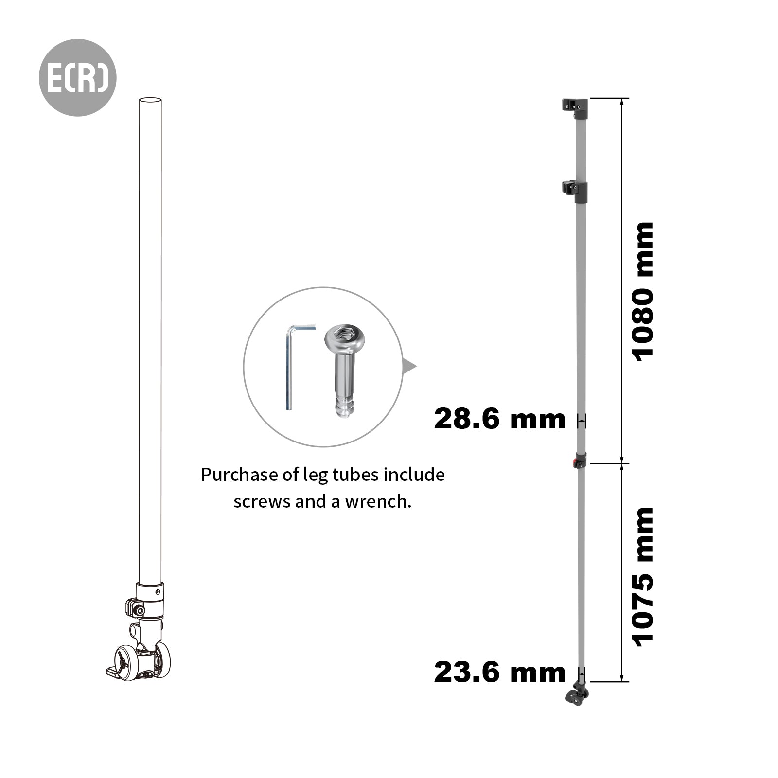 Replacement Parts for 10*10 Pop up Canopy Model TS100A