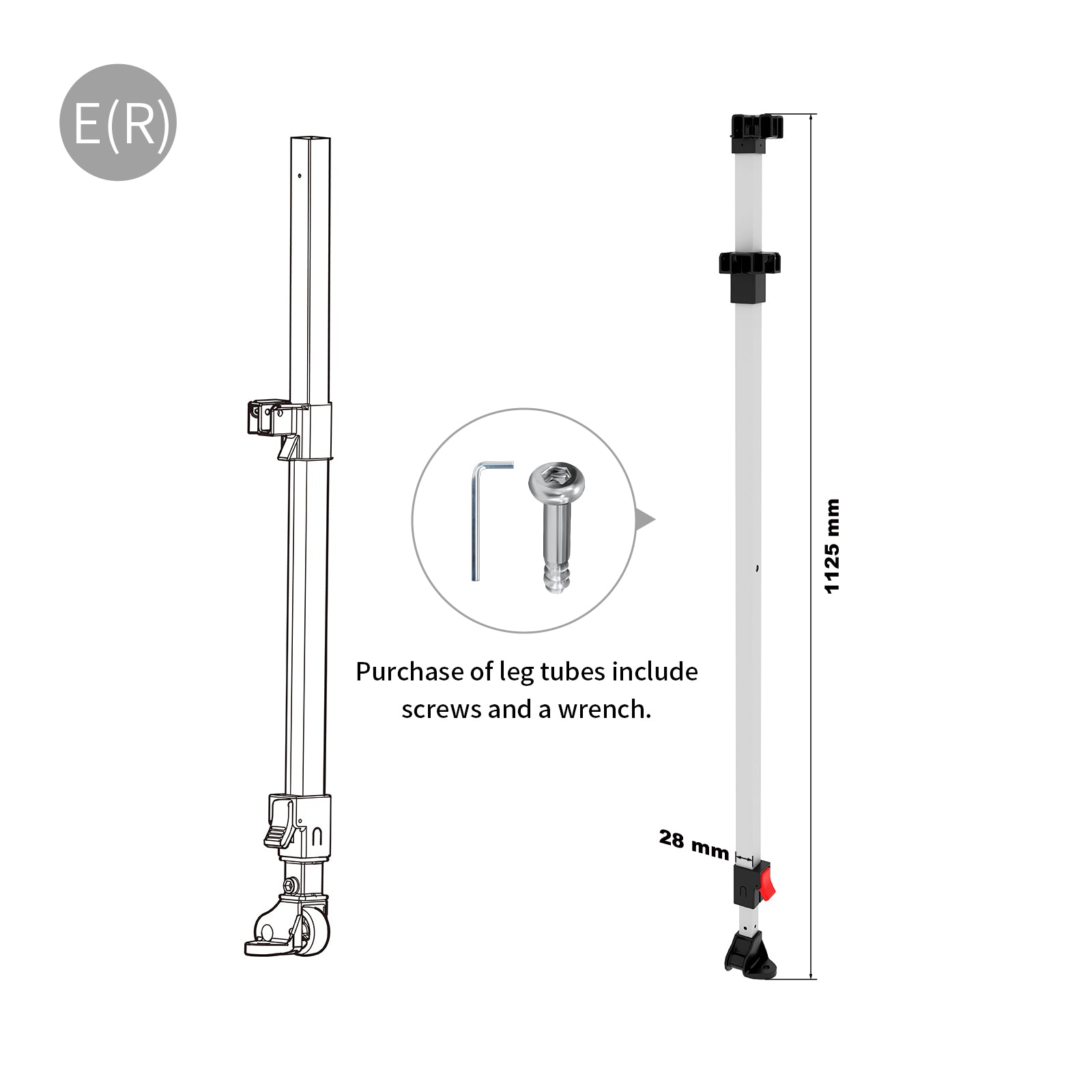 CROWN SHADES RM100H Canopy Tent's Replacement Part