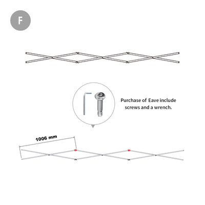 Ricambio per Gazebo CROWN SHADES GA169