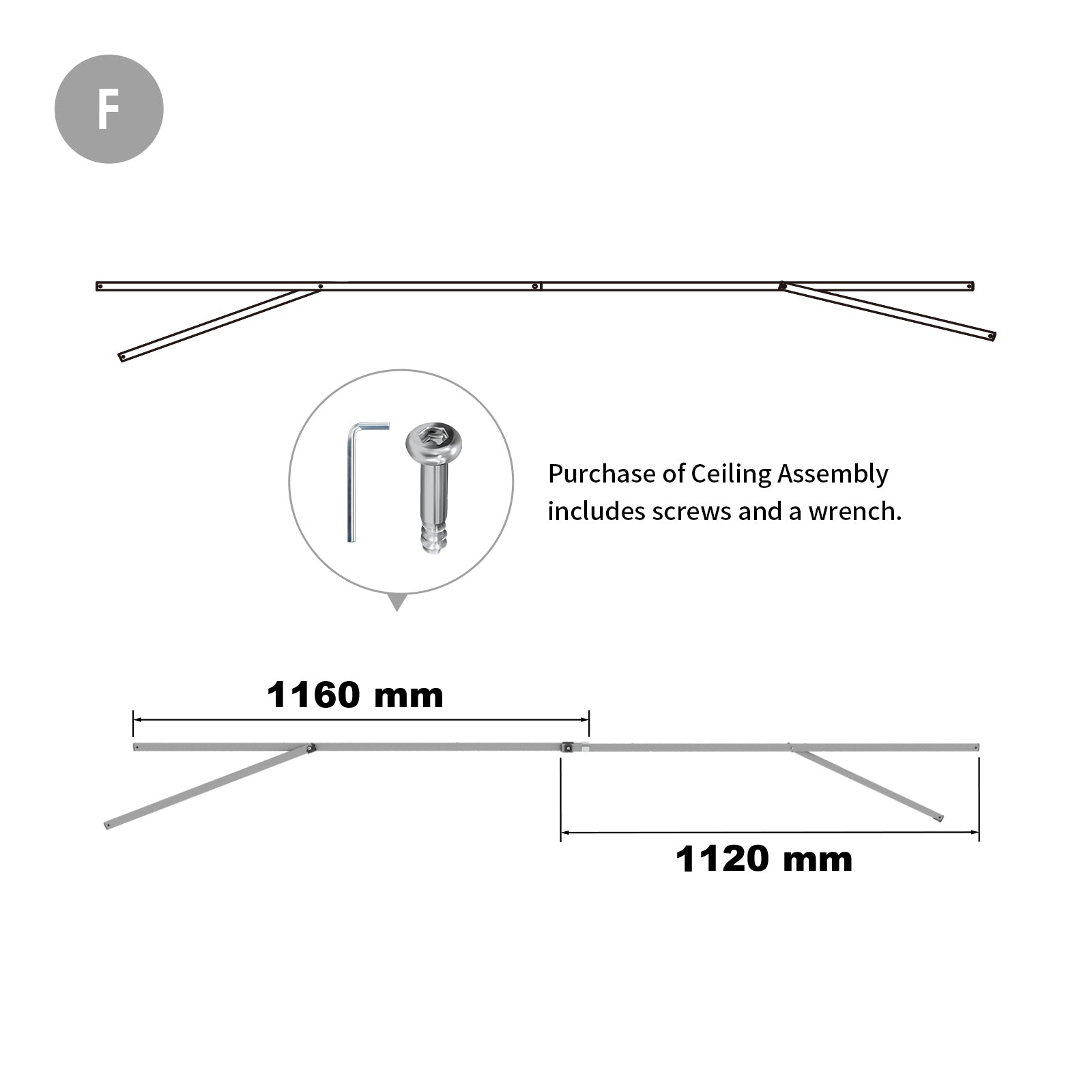 Replacement Parts for 10*10 Pop up Canopy Model TS100A