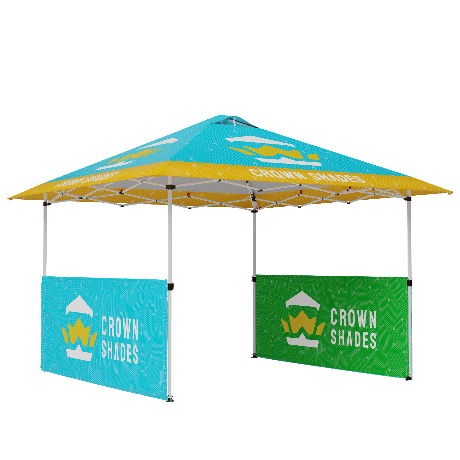 Carpa personalizada promocional Centerlok 10x10 [RS64F, RM100H, RM144]