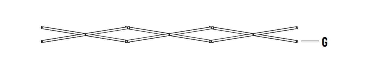 Replacement Parts for 10*10 Pop up Canopy Model RS100C