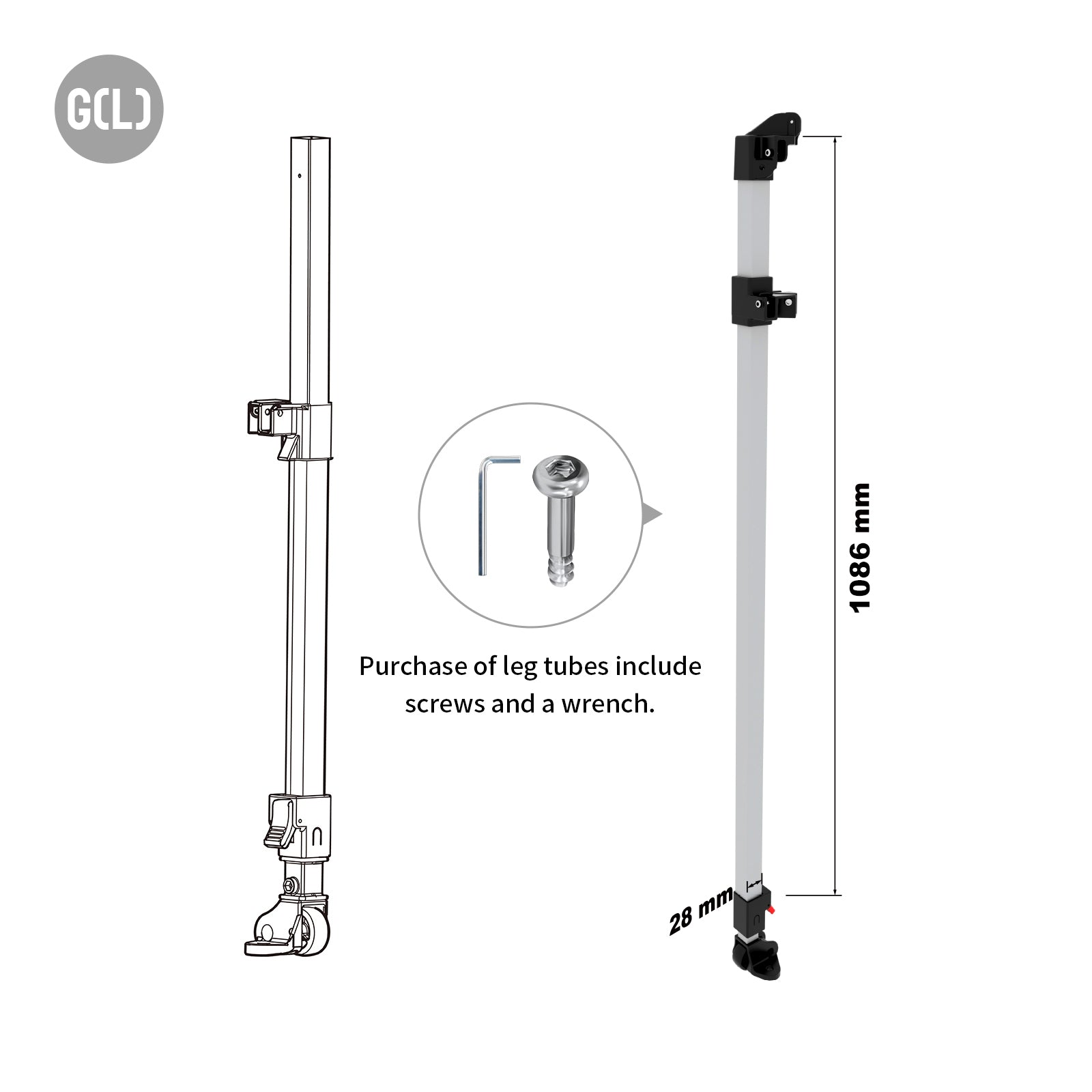 CROWN SHADES GA169 Gazebo Replacement Part