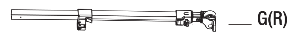 Piezas de repuesto 10x10 para toldo comercial modelo G180 IM