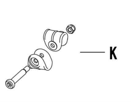 Piezas de repuesto 8x8 para toldo modelo RS64F