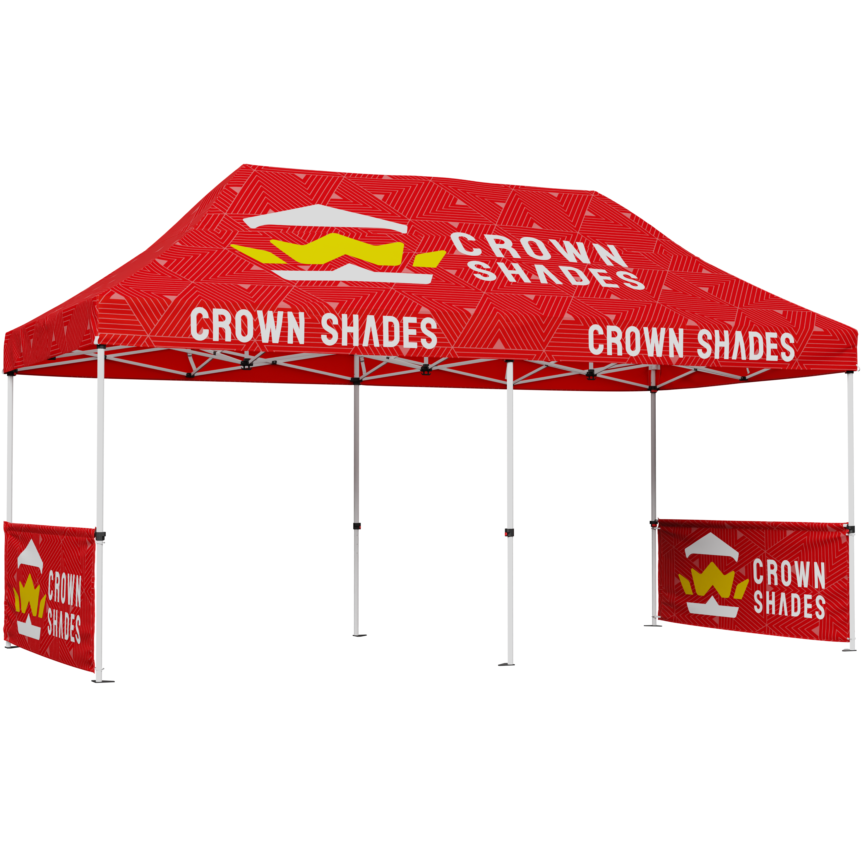 Toldo Comercial Personalizado con Estructura Cruzada [M100, M150, M200]