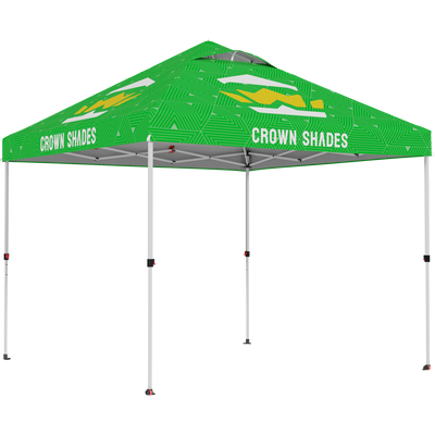 promo zelt Custom Promotional Centerlok 10x10 Canopy Tent | Crown Shades® – Crown Shades