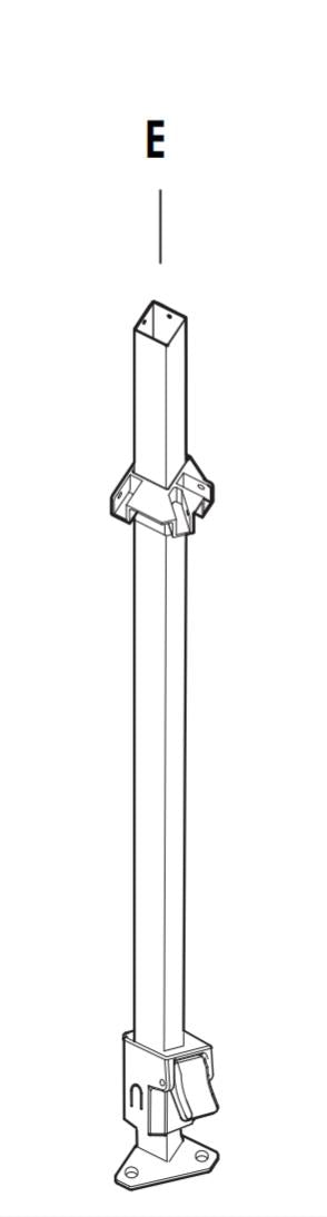 Replacement Parts for 10*10 Pop up Canopy Model RS100C