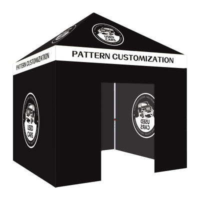 CROWN SHADES [M150SAL-CU] Carpa personalizada 15x10 – Juego completo con estructura y toldo