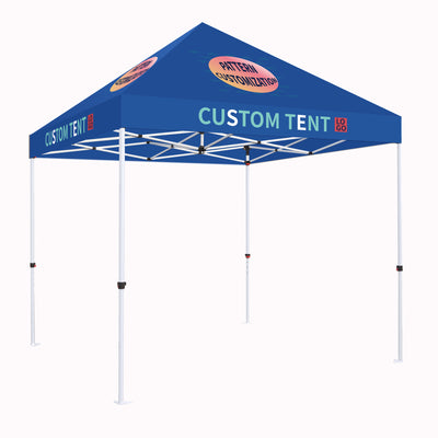CROWN SHADES [M150SAL-CU] Carpa personalizada 15x10 – Juego completo con estructura y toldo