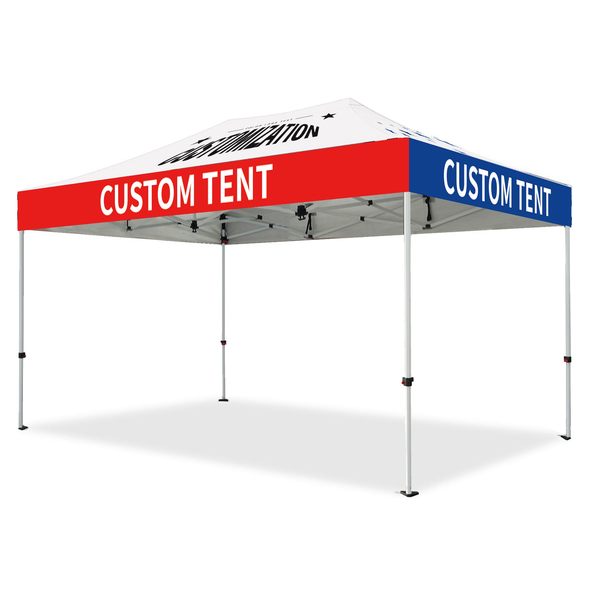 Solarex Custom Printed canopy Tent All Steel Frame