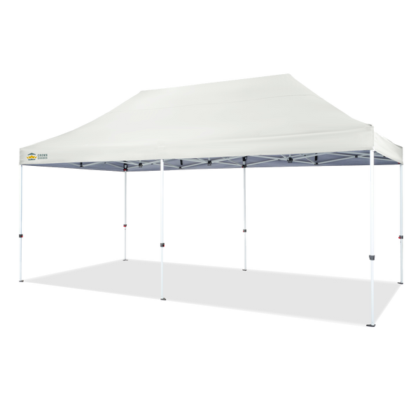 CROWN SHADES [M200] 20x10 Custom Tent – Complete Set with Frame & Canopy