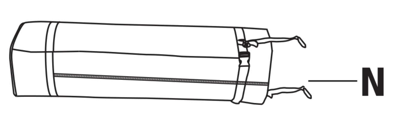 Tela superior de repuesto 10x10 para toldo modelo RM100E-B/G