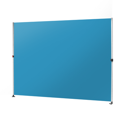 10x10 SunWall con rivestimento argento per gazebo pieghevole