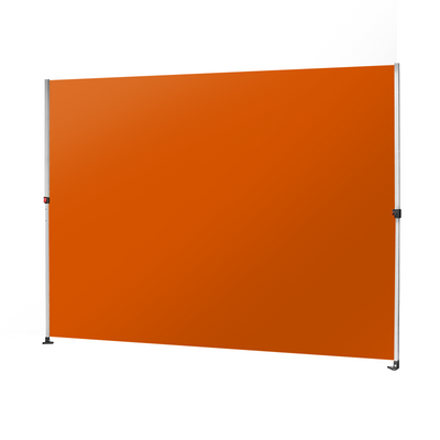 10x10 SunWall con rivestimento argento per gazebo pieghevole