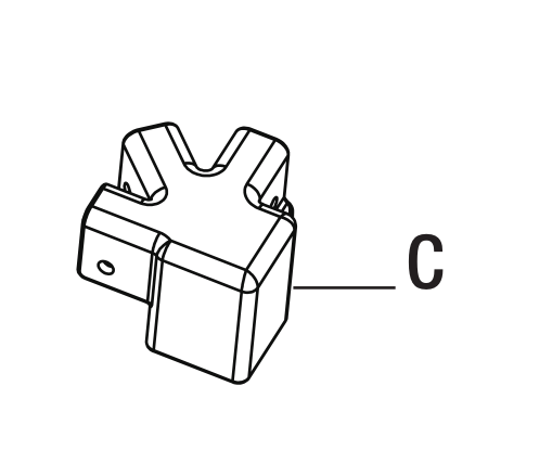 Repuesto Par para toldo instantáneo de 8 ft. x 8 ft. (NS CL64B)