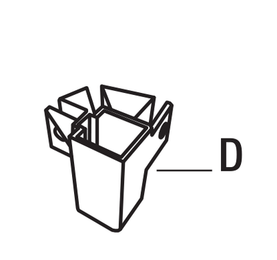 Repuesto Par para toldo instantáneo de 8 ft. x 8 ft. (NS CL64B)