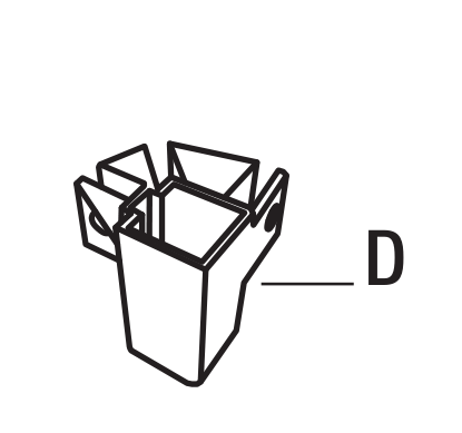 Repuesto Par para toldo instantáneo de 8 ft. x 8 ft. (NS CL64B)