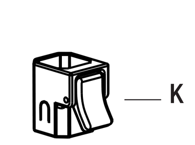 Repuesto Par para toldo instantáneo de 8 ft. x 8 ft. (NS CL64B)
