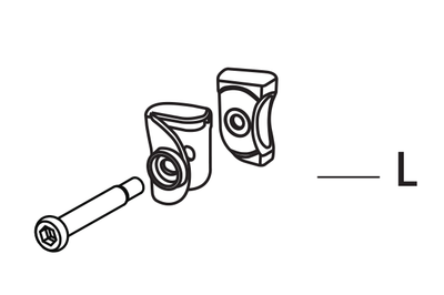 Repuesto Par para toldo instantáneo de 8 ft. x 8 ft. (NS CL64B)