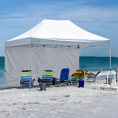 10x15 SunWall Silver Coated for Commercial Canopy