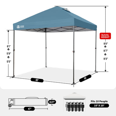 Air-Light 10' x 10' Portable Canopy