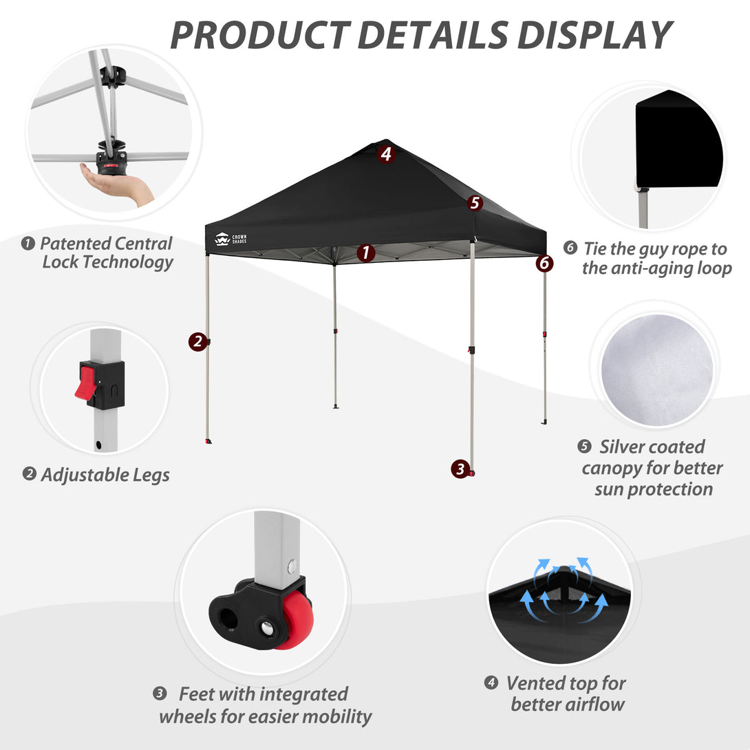 CenterLOK® Pop Up Gazebo - One Push Instant