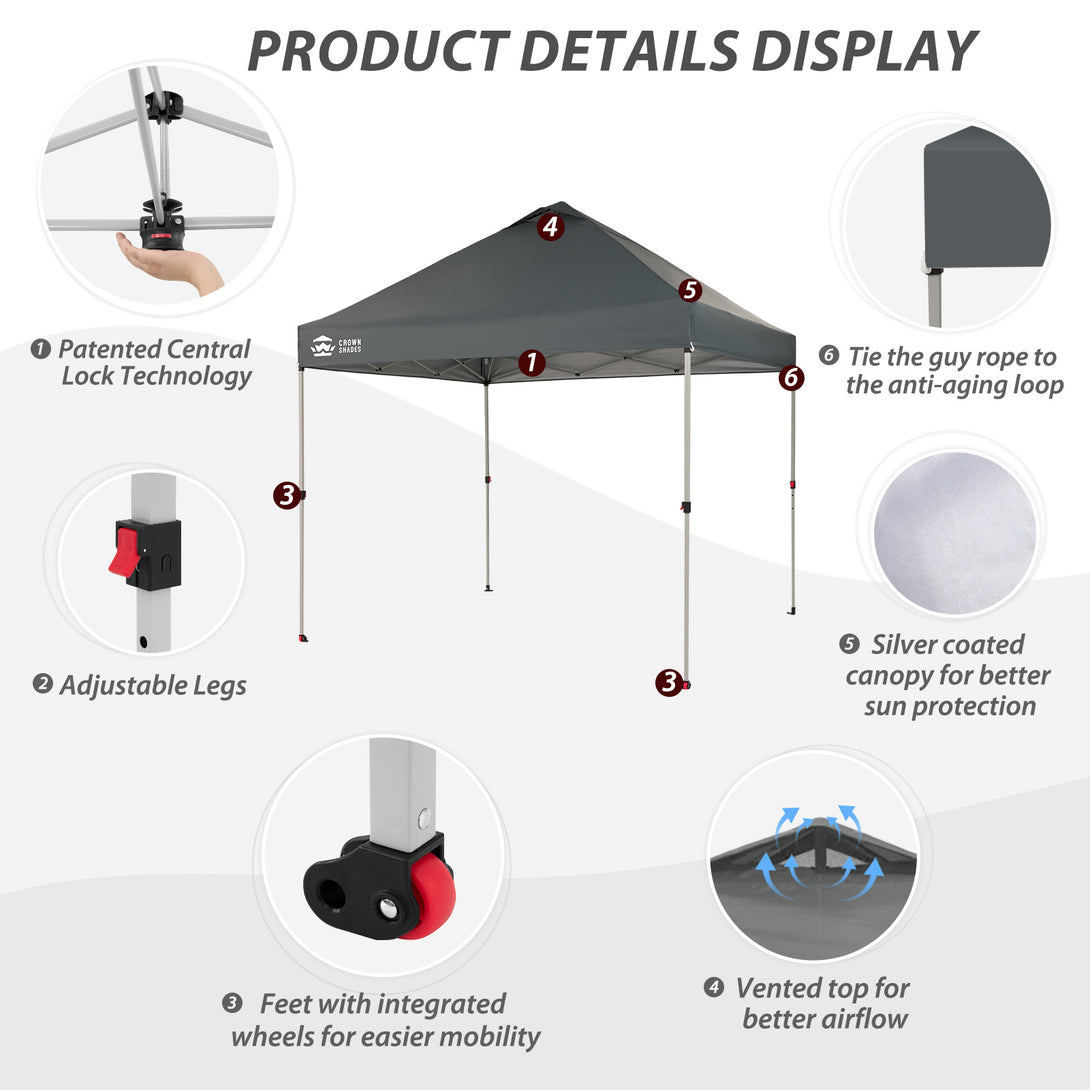 CenterLOK® Pop Up Gazebo - One Push Instant
