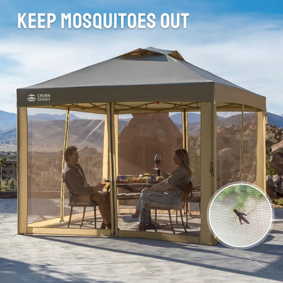 mosquito net tent outdoor 10x10 Mosquito Netting – Crown Shades