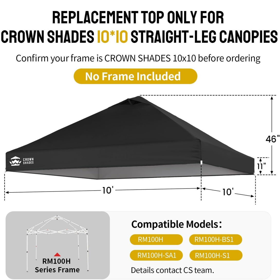 Copertura superiore di ricambio CROWN SHADES RM100H