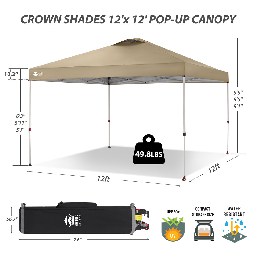 12x12 Pop Up Canopy Centerlok™