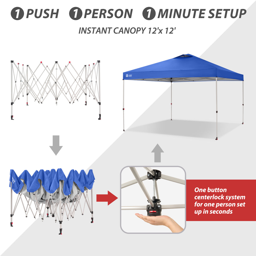 12x12 Pop Up Canopy Centerlok™